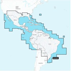 MAPA MÉXICO, CARIBE A BRASIL GARMIN #010-C1364-30