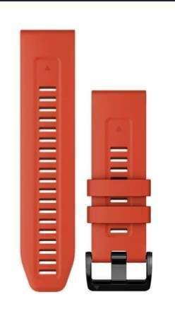 FAJA RELOJ QUICKFIT 26 P/ FENIX 5X/6X/7X ROJA # 010-13117-04 GARMIN - Imagen 3