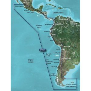 MAPA SUR AMERICA OESTE HXSA002R-G3 # 010-C1063-20 GARMIN