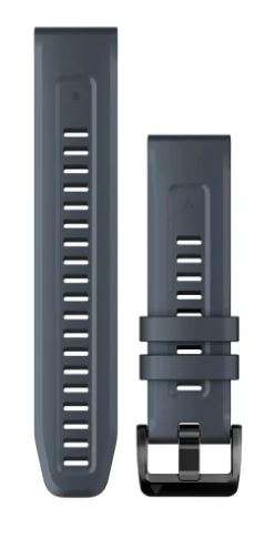 FAJA RELOJ QUICKFIT 22 P/ FENIX 5/6/7/FR935-945-955-965 AZUL GRANITO # 010-13111-05 GARMIN - Imagen 3