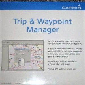 SOFTWARE MAP SOURCE TRIP WAYPOINT #010-10215-04 GARMIN