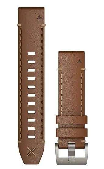 FAJA RELOJ QUICKFIT 22MM CUERO/CAFE GARMIN #010-12738-04 - Imagen 3