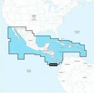 MAPA CENTRO AMERICA Y CARIBE - INLAND AND COASTAL MARINE CHARTS GARMIN # 010-C1451-20