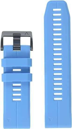 FAJA RELOJ QUICKFIT 26 P/ FENIX 5X/6X/7X CELESTE #010-12741-02 GARMIN. - Imagen 3