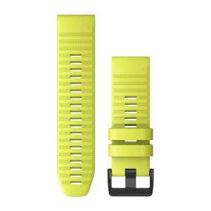FAJA RELOJ QUICKFIT 26 P/ FENIX 5X/6X/7X AMARILLA #010-12864-04 GARMIN