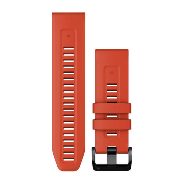 FAJA RELOJ QUICKFIT 26 P/ FENIX 5X/6X/7X ROJA # 010-13117-04 GARMIN