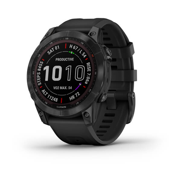 Garmin fēnix® 7 – Sapphire Solar Edition | Reloj inteligente multideporte con GPS