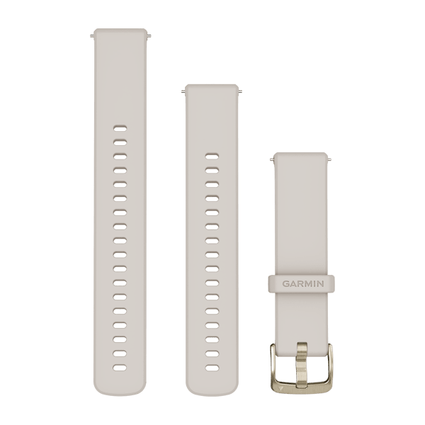 FAJA QUICK RELEASE 18MM P/FR265S-255S/ VENU2S/VIVOACTIVE 4S IVORY #010-13256-04 GARMIN