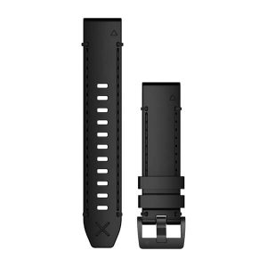FAJA RELOJ QUICKFIT 22 P/ FENIX 5/6/7/FR935-945-955-965 CUERO NEGRA #010-12738-19 GARMIN