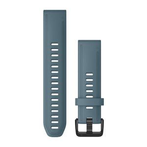 FAJA RELOJ QUICKFIT 20 P/ FENIX 5S/6S/7S GRIS AZULADO #010-12870-00 GARMIN