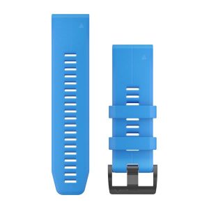 FAJA RELOJ QUICKFIT 26 P/ FENIX 5X/6X/7X CELESTE #010-12741-02 GARMIN.