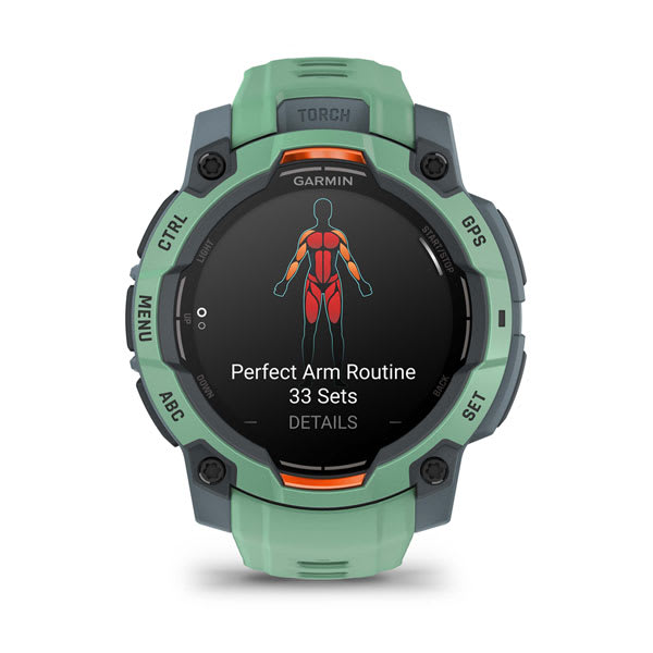 GPS INSTINCT 3 AMOLED 45MM VERDE #010-02936-01 GARMIN - Imagen 4
