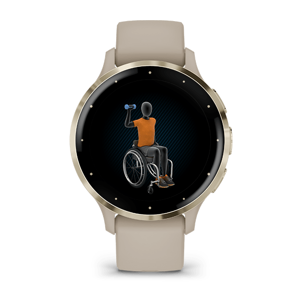 GPS VENU 3S DORADO SUAVE CON GRIS #010-02785-02 GARMIN - Imagen 6