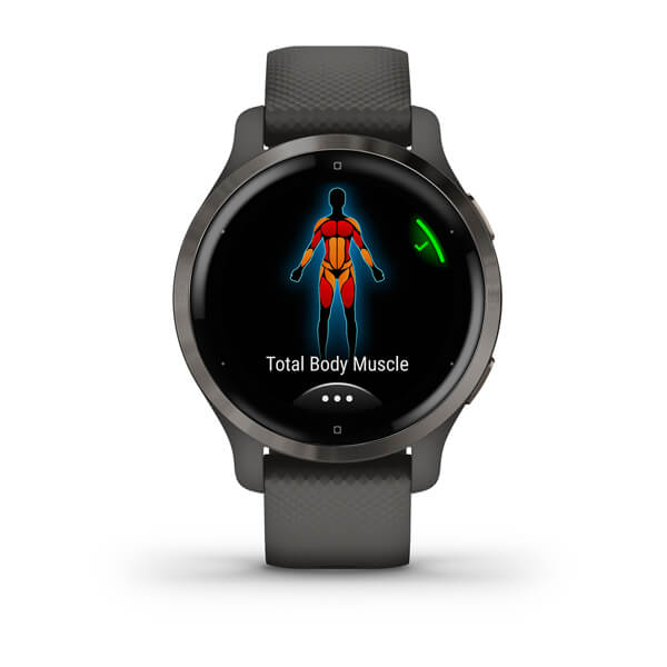 GPS VENU 2S, BISEL ACERO INOX, GRAFITO #010-02429-10 GARMIN - Imagen 6