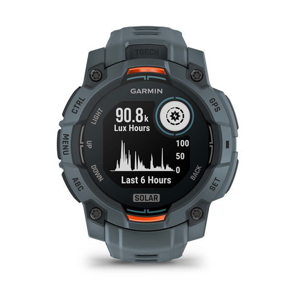 GPS INSTINCT 3 SOLAR 45MM GRIS NIEBLA #010-02934-01 GARMIN - Imagen 2