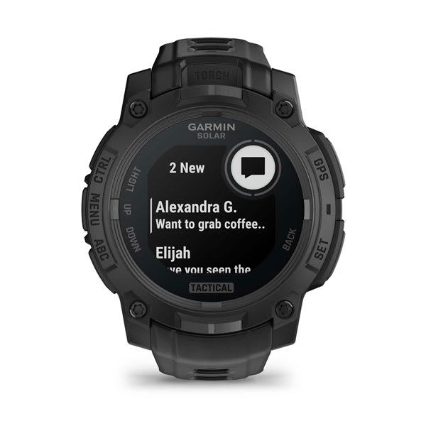 Garmin Instinct 3 Solar - Tactical | Smartwatch resistente | 45 mm - Imagen 2