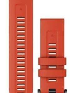 FAJA RELOJ QUICKFIT 26 P/ FENIX 5X/6X/7X ROJA # 010-13117-04 GARMIN