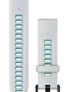 FAJA RELOJ QUICKFIT 20 P/ FENIX 5S/6S/7S BLANCO/JADE #010-13279-07 GARMIN