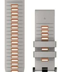 FAJA RELOJ QUICKFIT 26 P/ FENIX 5X/6X/7X BLANCA/NARANJA #010-13281-02 GARMIN