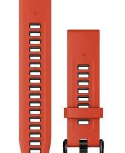 FAJA RELOJ QUICKFIT 20 P/ FENIX 5S/6S/7S ROJA #010-13279-04 GARMIN