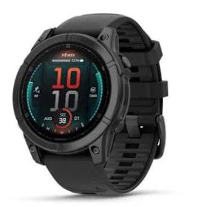 FENIX E AMOLED 47MM SLATE GREY WITH BLACK GARMIN #010-03025-03/01