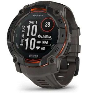 GPS INSTINCT 3 SOLAR 50MM NEGRO/CARBON #010-02935-00 GARMIN