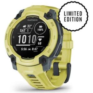 GPS INSTINCT E 45MM ELECTRIC LIME/ LIME BAND #010-02933-01 GARMIN