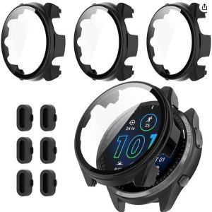 PROTECTOR PANTALLA FORERUNNER 965 GARMIN 3+6 FUNDAS