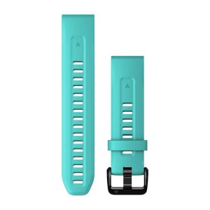 FAJA RELOJ QUICKFIT 20 P/ FENIX 5S/6S/7S AQUA #010-13102-05 GARMIN