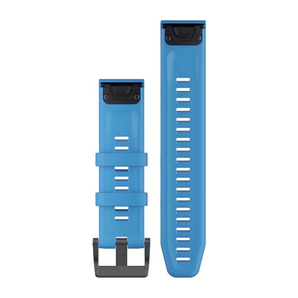 FAJA RELOJ QUICKFIT 22 P/ FENIX 5/6/7/FR935-945-955-965 AZUL CIAN 010-12740-03 GARMIN - Imagen 2
