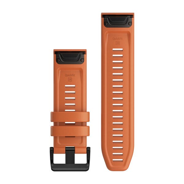 FAJA RELOJ QUICKFIT 26 P/ FENIX 5X/6X/7X NARANJA 010-12864-01 GARMIN - Imagen 2
