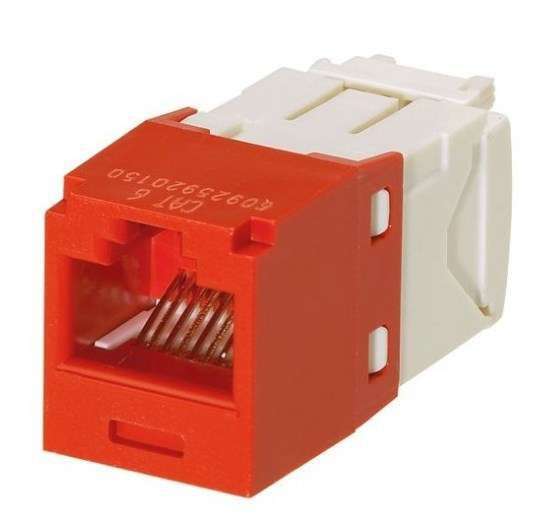 TOMA MODULAR RJ45 CAT6E ROJO CJ688TGRD 0114662300