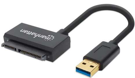 CONVERTIDOR USB 3.0 A SATA 2.5 130424 MANHATTAN