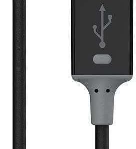CABLE IPHONE 4FT SG NEGRO/GRIS ISB4SG