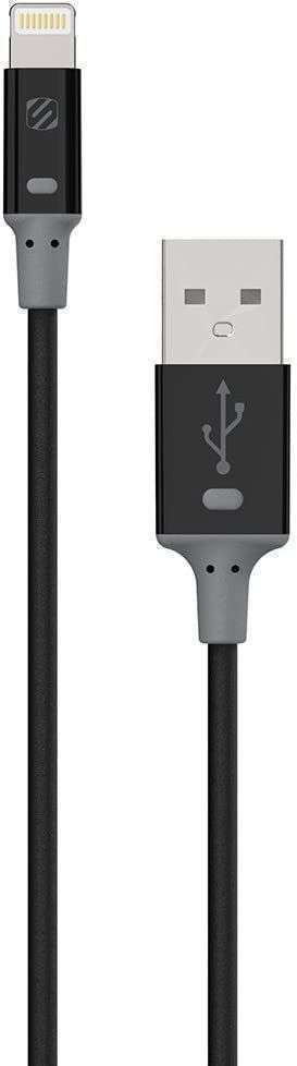 CABLE IPHONE 4FT SG NEGRO/GRIS ISB4SG
