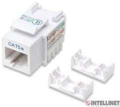 TOMA RJ45 P/PLACA CAT5E BLANCO #210355 INTELLINET