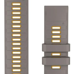 FAJA QUICKFIT 26MM GRIS/AMARILLO #010-14508-02 GARMIN