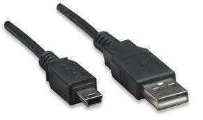 CABLE USB A USB MINI M/M 1.8M 333375 MANHATTAN