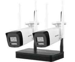 DVR 4 CANALES KIT HIKVISION DS-J142 STD NKS422WOH BULLET 2MP