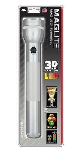 FOCO MAGLITE 3D SILVER S3D106 MAGLITE