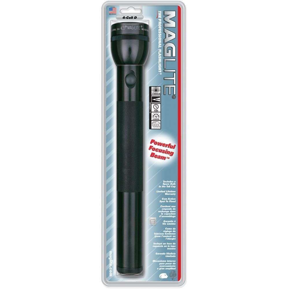 FOCO MAGLITE 4D NEGRO #S4D016