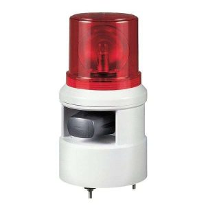 SOGA 12VDC S100D Q LIGHT ROJA CON BOCINA ELÉCTRICA