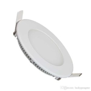 LAMPARA TECHO LED REDONDA 7W BLANCO CALIDO