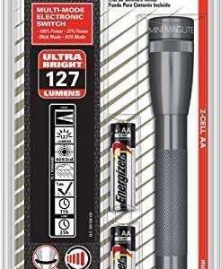 FOCO MAGLITE 2AA GRIS #M2A09H