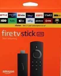FIRE TV STICK LITE ALEXA VOICE REMOTE 840080593296