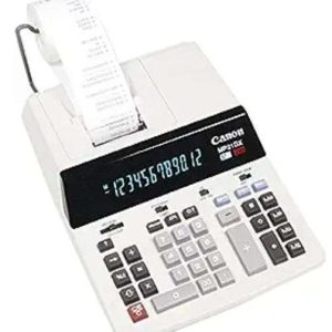 CALCULADORA MP21DX CANON 12 DIGITOS CON IMPRESORA DOS COLORES