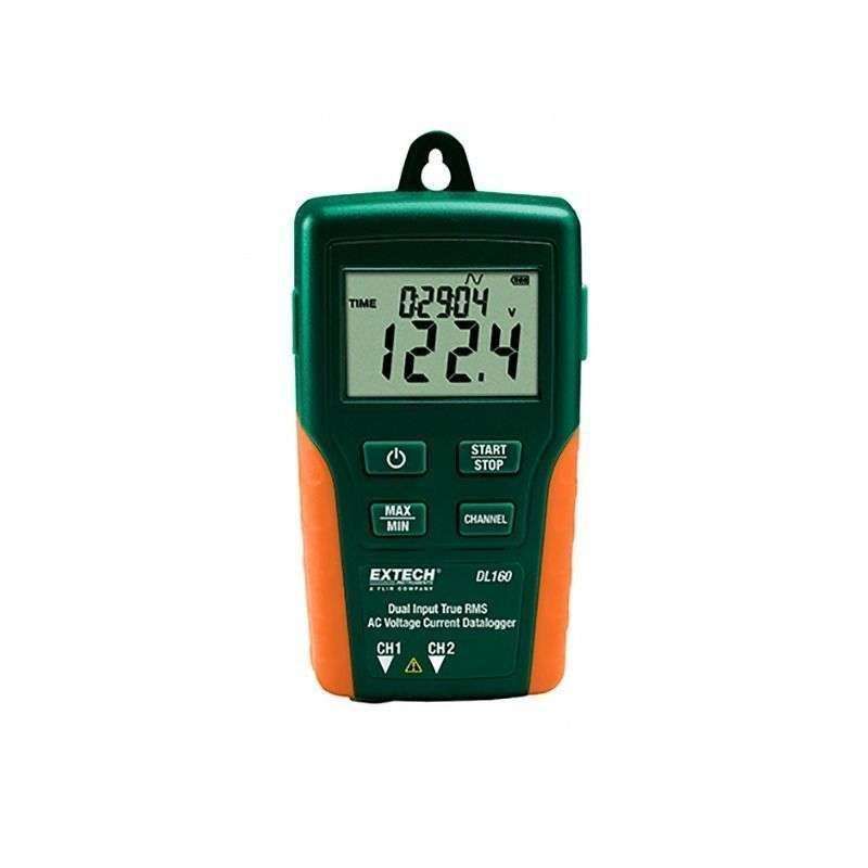 REGISTRADOR DE DATOS VOLTAJE/AMPERAJE DL160 EXTECH