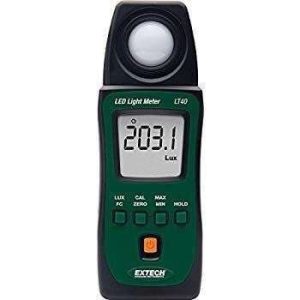 ILUMINOMETRO LMEDIDOR DE LUZ LED LT40 EXTECH