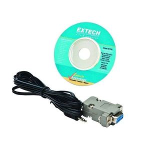 SOFTWARE Y CABLE RS232 EXTECH # 407752