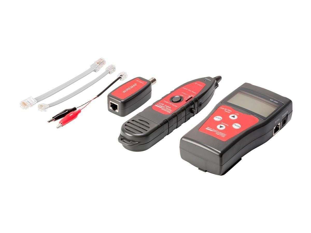PROBADOR CABLE RED RJ-45 15962 KIT COAX/RJ45/RJ11/12 MONOPRICE